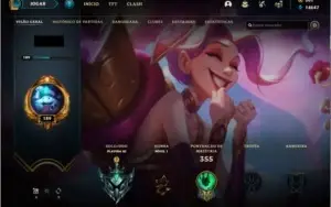 CONTA PLATINA  🌟 190 SKINS 🌟 TODOS OS CAMPEOES