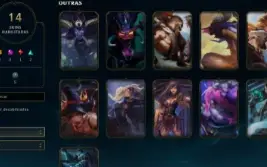 conta lol NFA, 10+ skins, lvl 80+, 50+ champs