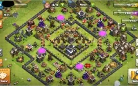 CLASH OF CLANS CV 9 BARATO
