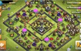 CLASH OF CLANS CV 9 BARATO