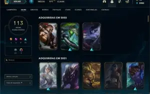 vendo conta valorant e lol juntas