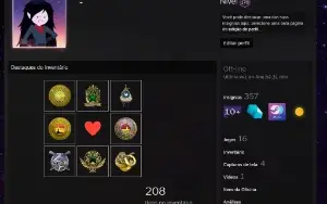 Conta CSGO, level 170 Steam, 8 medalhas