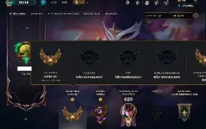 Ouro 3 com TODOS os Champs e 299 Skins ( MID / JG / ADC )