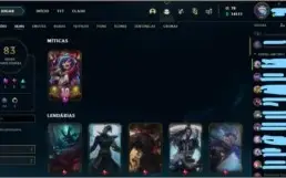 Conta de Lol, lvl 401 baratinho