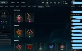 Conta de Lol, lvl 401 baratinho