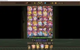 Conta 7DS Grand Cross com Meliodas purgatório 6/6.