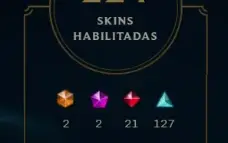 Conta Lol Lvl 743