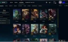 Conta Unranked lv 30
