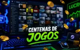 Conta Steam com jogos sucesso de vendas