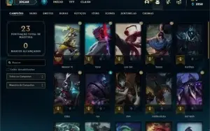 Conta diamante 3 com 31 Champs e 3 Skins