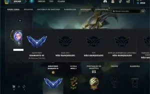 Conta diamante 3 com 31 Champs e 3 Skins