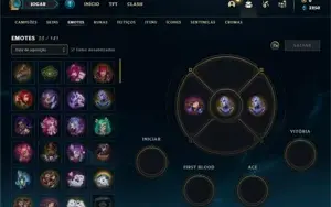 Conta diamante 3 com 31 Champs e 3 Skins