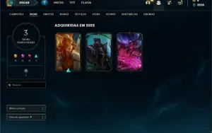 Conta diamante 3 com 31 Champs e 3 Skins