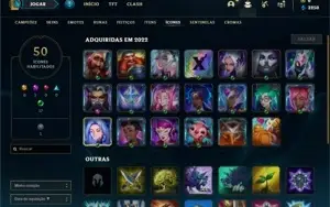 Conta diamante 3 com 31 Champs e 3 Skins