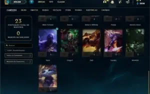 Conta diamante 3 com 31 Champs e 3 Skins