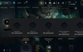 Conta unranked LoL