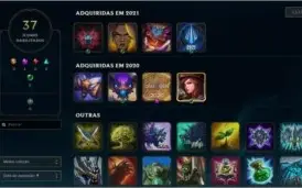 CONTA LOL PLATINA 4 52% Winrate