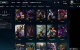 Conta LoL- Level 30 Unranked com 55 Champions