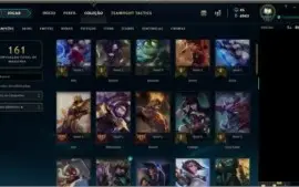 Conta LoL- Level 30 Unranked com 55 Champions