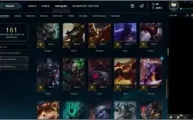 Conta LoL- Level 30 Unranked com 55 Champions