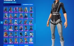 Vendo conta de fortnite com travis scott e entre outras Skin