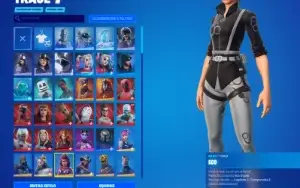 Vendo conta de fortnite com travis scott e entre outras Skin