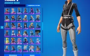 Vendo conta de fortnite com travis scott e entre outras Skin