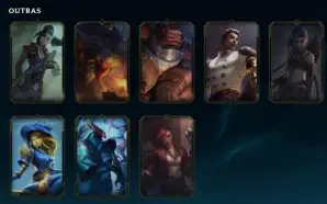 Conta lol esmeralda 3 + muitas skins