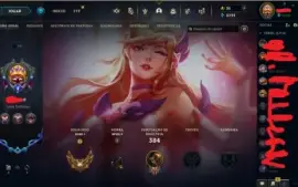 Conta League of Legends 106 skins, Ouro I