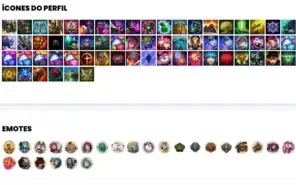 Conta ouro 1 com 48 Champs e 38 Skins