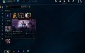 Conta ouro 1 com 48 Champs e 38 Skins