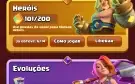 Conta Clash Royale 8 Anos - 11k+ Gemas - 23 Evoluções - Pron