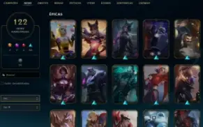 Conta League Of Legends Lvl 171 Criada Em 2013 - Full Acesso