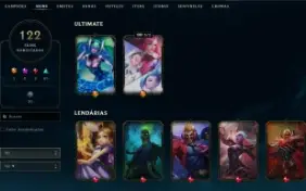 Conta League Of Legends Lvl 171 Criada Em 2013 - Full Acesso