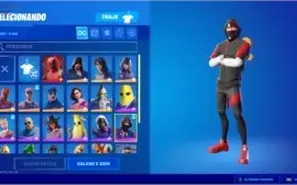 Conta de Fortnite Ikonick+Glow+Salve o Mundo e muitos itens