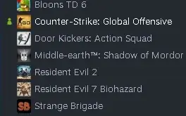 Conta CSGO com prime e mais 9 jogos