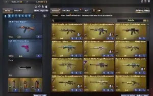 Conta Crossfire 41 vips e varias armas marechal supremo