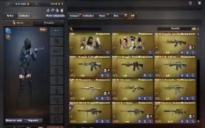 Conta Crossfire 41 vips e varias armas marechal supremo