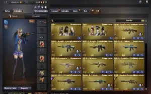 Conta Crossfire 41 vips e varias armas marechal supremo