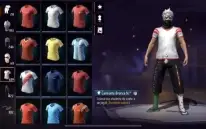 Conta Free fire Gemada Lvl 77