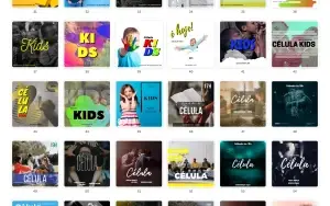 Pack Canva Criativo para Célula Gospel - 80 Artes Editáveis