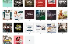 Pack Canva Criativo para Célula Gospel - 80 Artes Editáveis