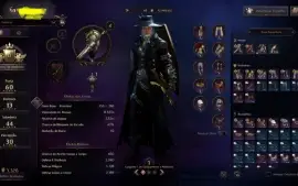 VENDO CONTA THRONE AND LIBERTY PALADINO COM NIRMA FULL TRAIT