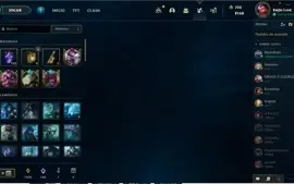 Vendo acc LoL com 241 skins e 160 essências míticas.