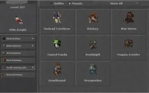 Elite Knight Lvl 357 N-PvP Celebra