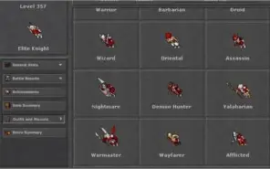 Elite Knight Lvl 357 N-PvP Celebra