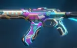 Conta de valorant com 1118.40 reais no valorant e 225 skins