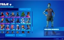 conta fortnite com MAIS DE 100 SKINS e salve o mundo antigo