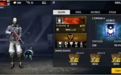 CONTA SUPER LENDÁRIA DO FREE FIRE GEMADA!