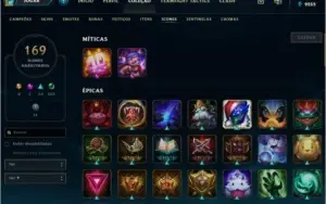 LoL 2012, icone e skin exclusivos.